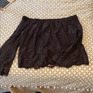 Off The Shoulder Lace Top